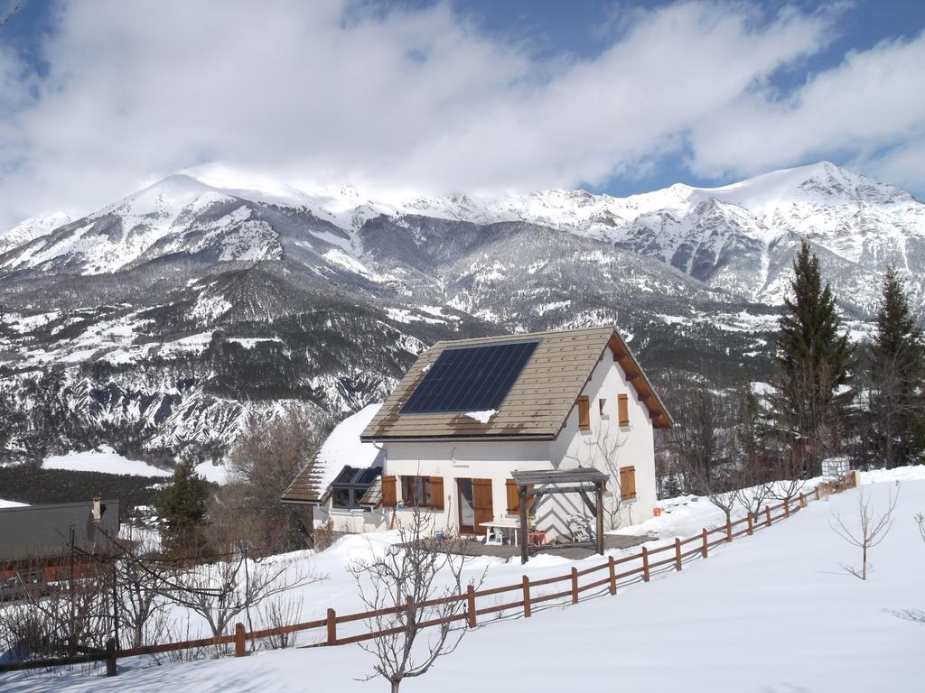 Studio Barcelonnette Ubaye, Provence Enchastrayes Bagian luar foto